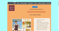 Desktop Screenshot of alohahotelpalmsprings.com